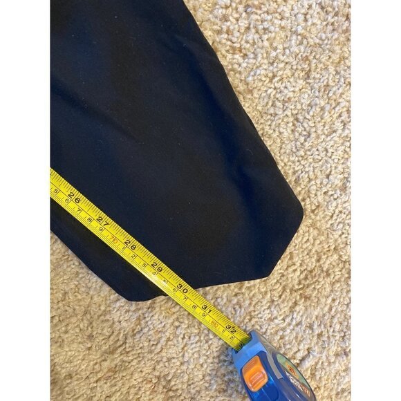 Giorgio Armani Black Trouser Tapered Dress Pants - Picture 8 of 8